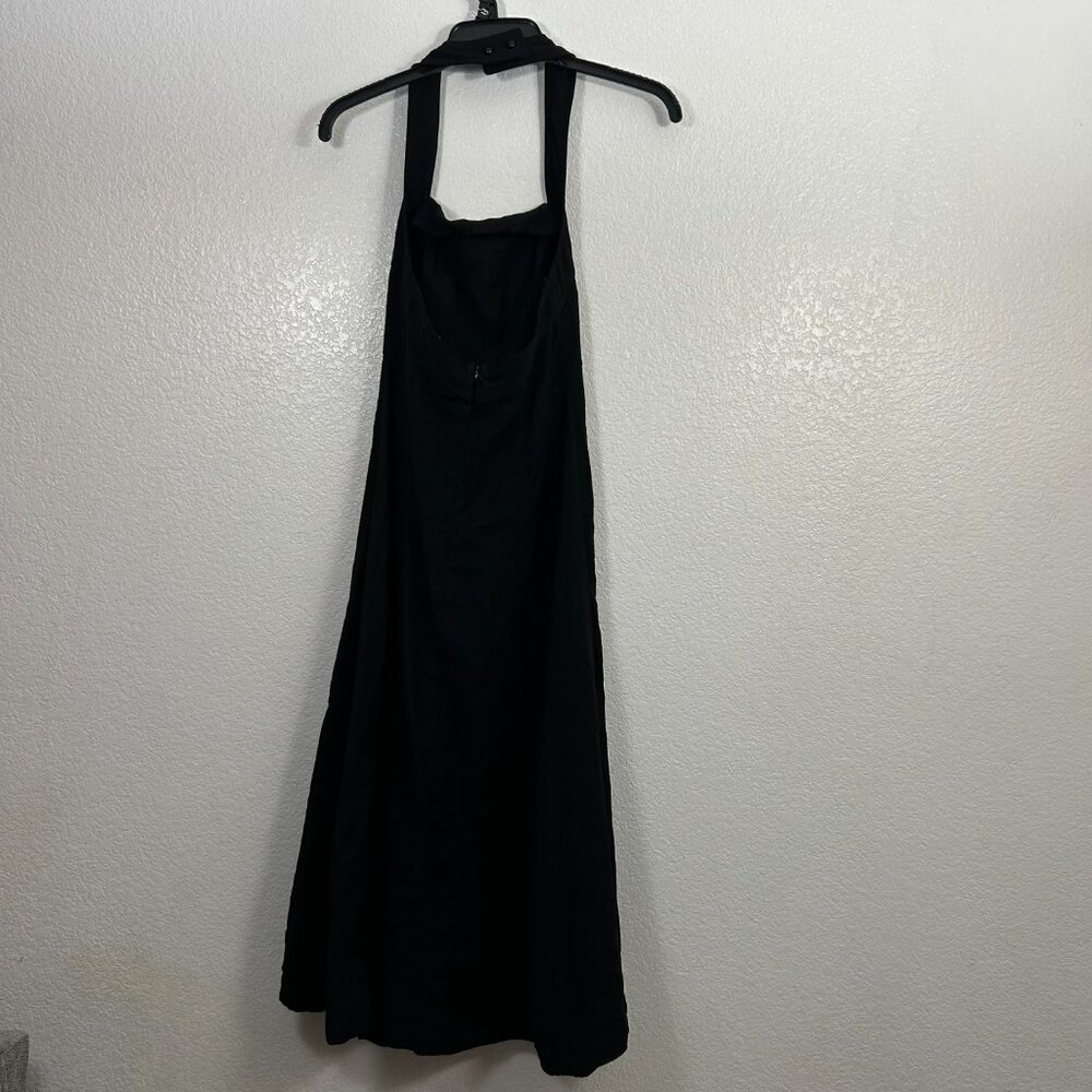 Forever 21 Halter Fit & Flare Midi Dress Pinup Rockabilly
